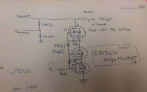 HV Switch using MOSFETS